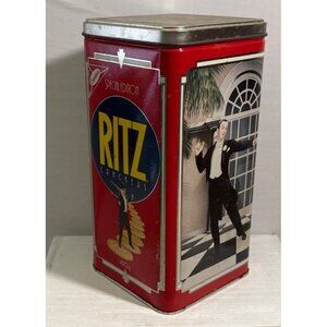 Christies Ritz Crackers Tin Special Edition Puttin on the Ritz 9" Dance 1990